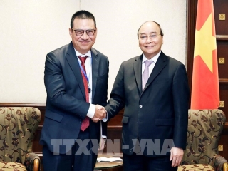 Chủ tịch nước Nguyễn Xuân Phúc tiếp Chủ tịch kiêm CEO Tập đoàn SCG