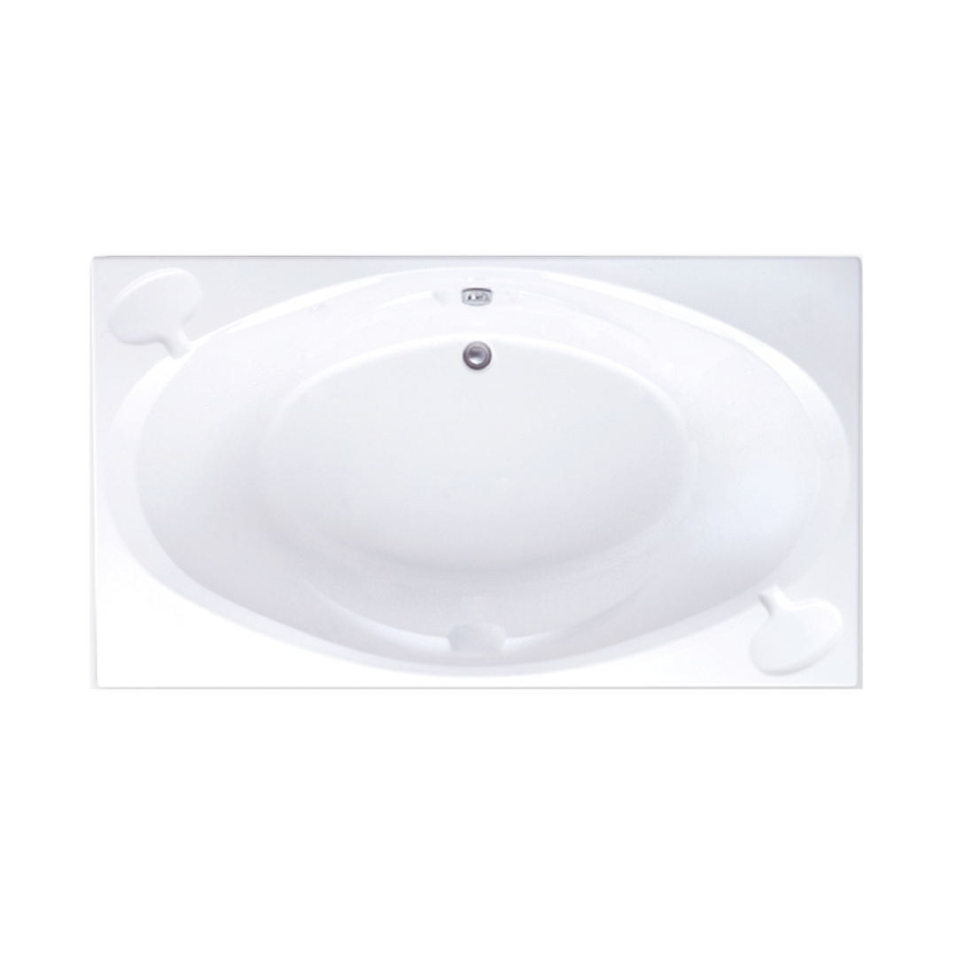 BT213PP(H) WH bồn tắm xây bệ không tay vịn VALENCIA