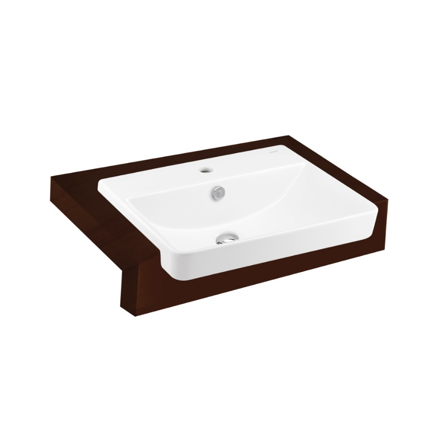 C022607 Chậu lavabo bán âm bàn Simply Modish