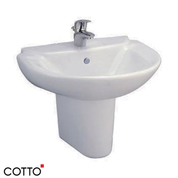 C0237#C4201 Chậu lavabo chân lửng Sasha