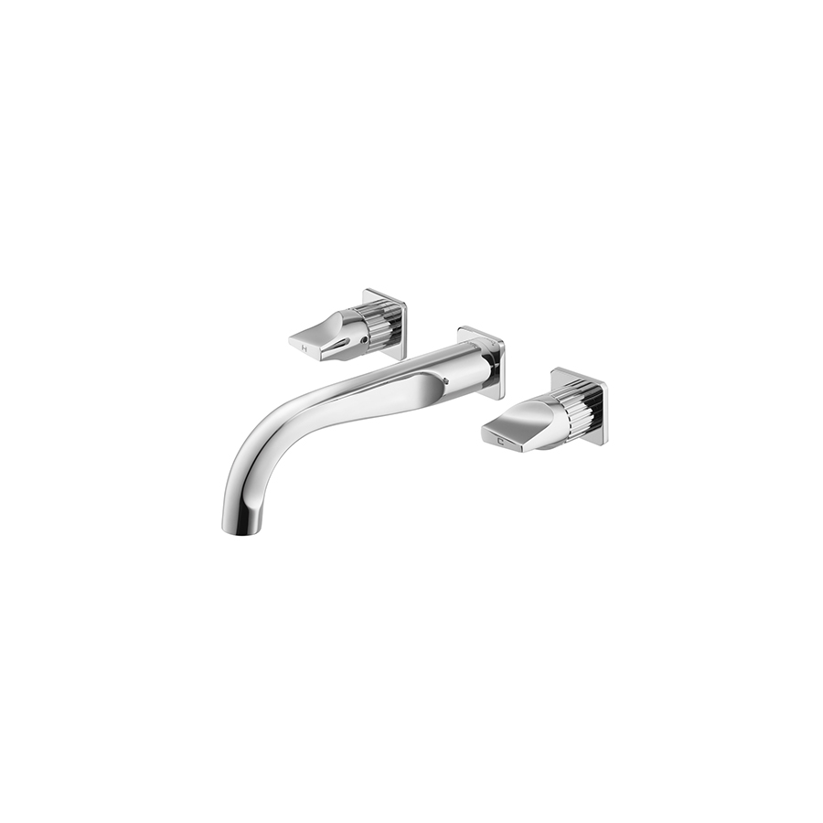CT2283C44 Vòi chậu lavabo gắn tường Crescent