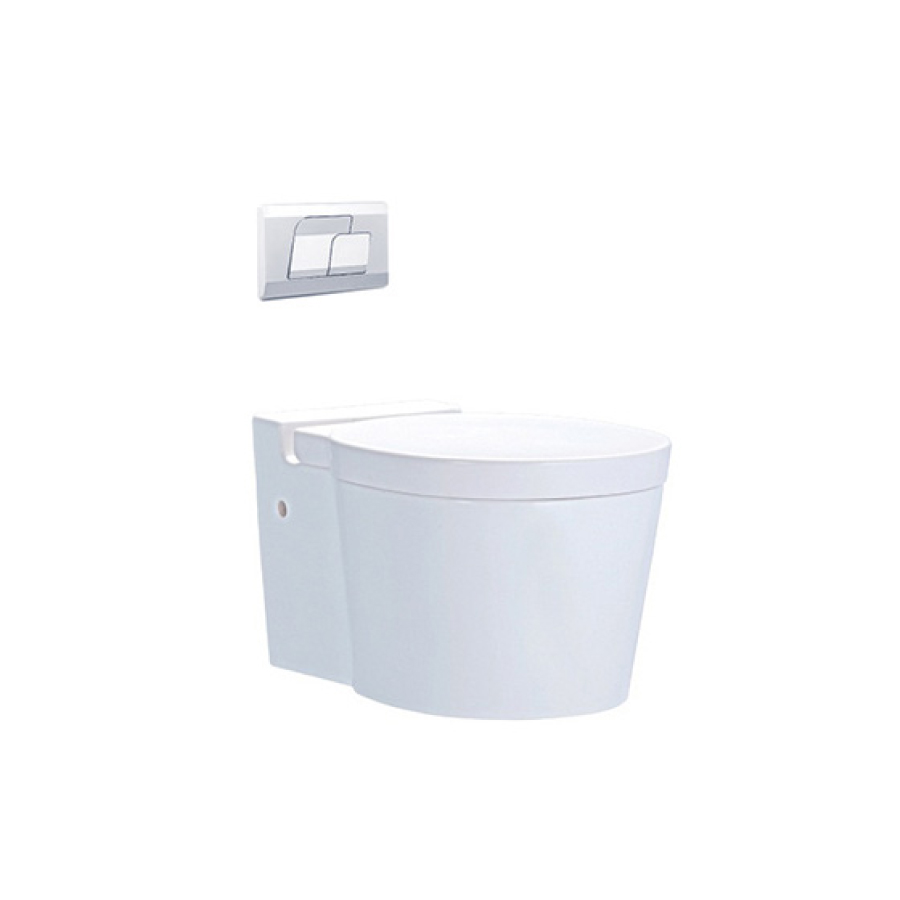 SC19817(F) Bồn cầu treo tường nắp đóng êm Unique