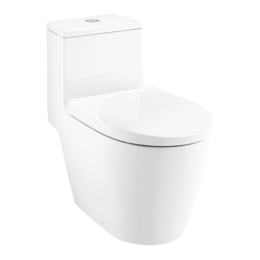 C100207 Bồn cầu 1 khối nắp đóng êm Oval