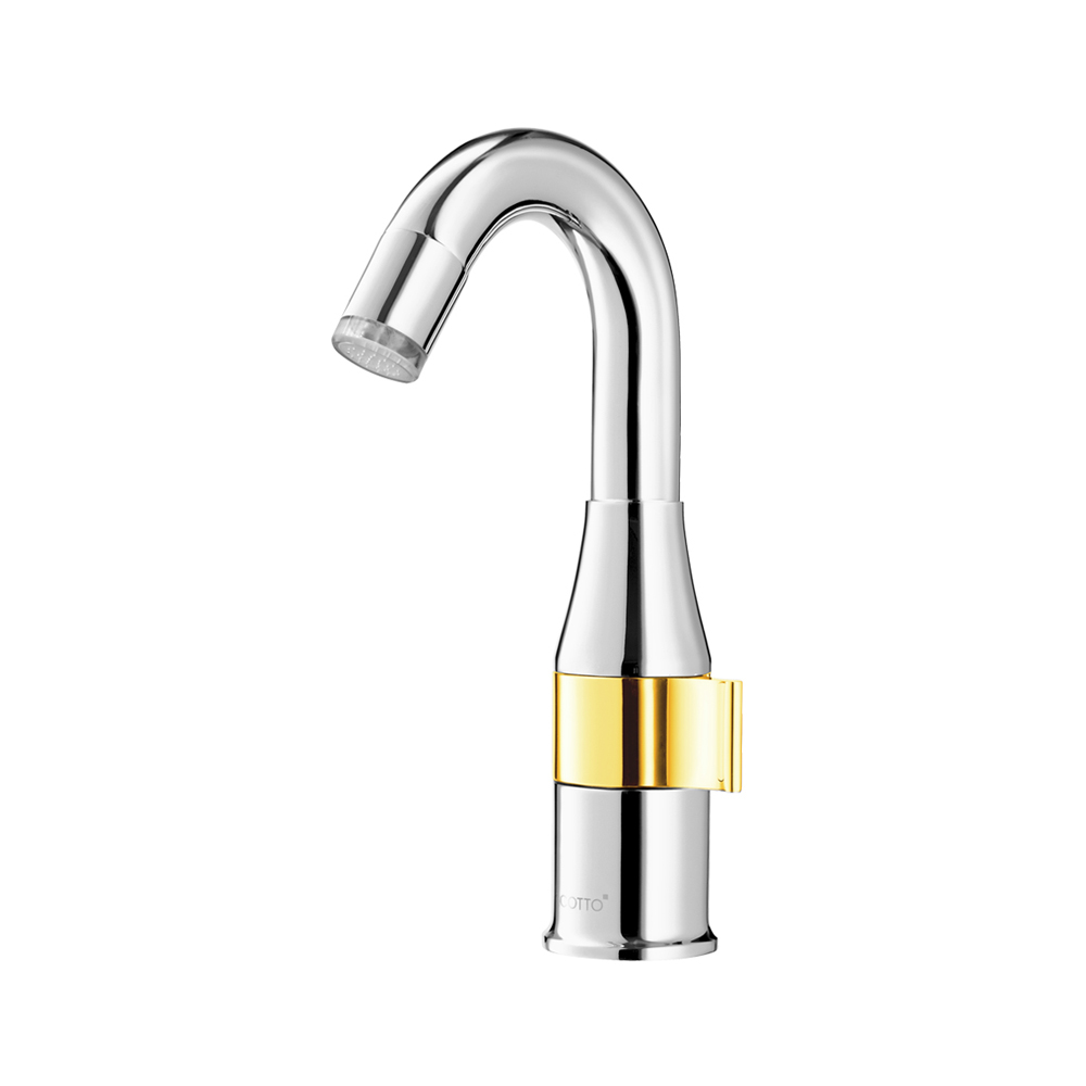 CT1213#CG(LED) Vòi chậu lavabo nước lạnh Vegas