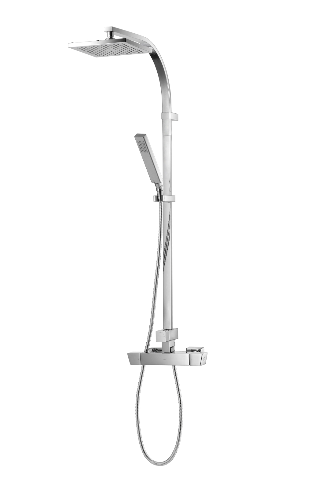 CT2134W Bộ sen cây nhiệt độ nóng lạnh bát vuông Square