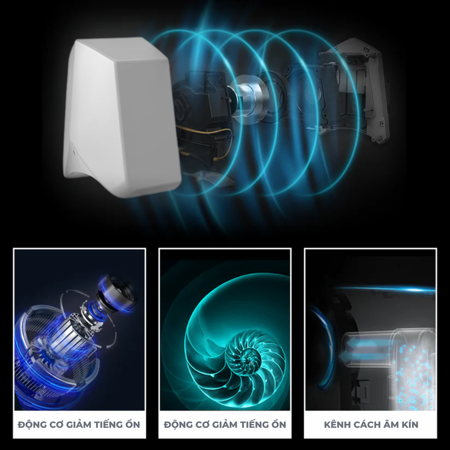 Máy sấy tay HSD-A3862 - Hình ảnh 3