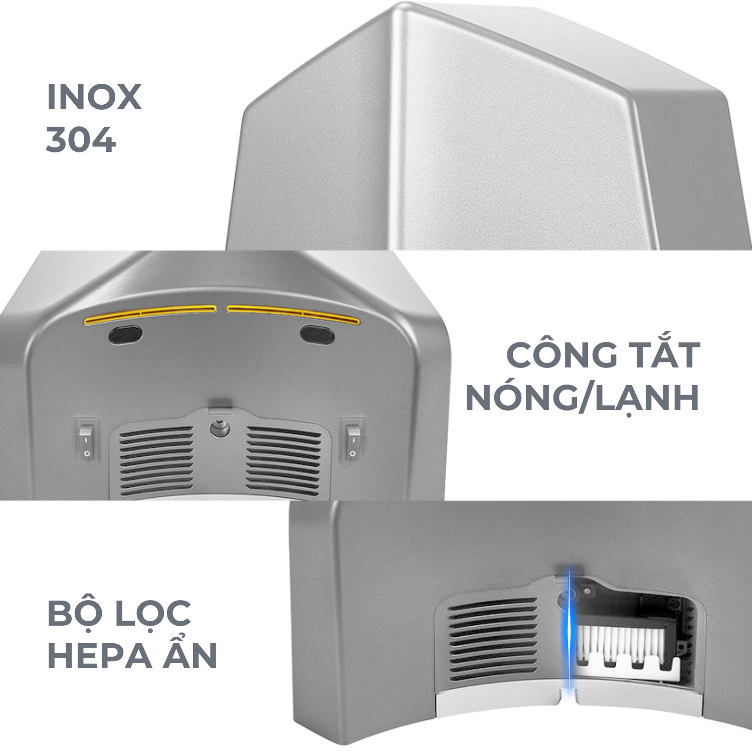 Máy sấy tay HSD-A3862 - Hình ảnh 4