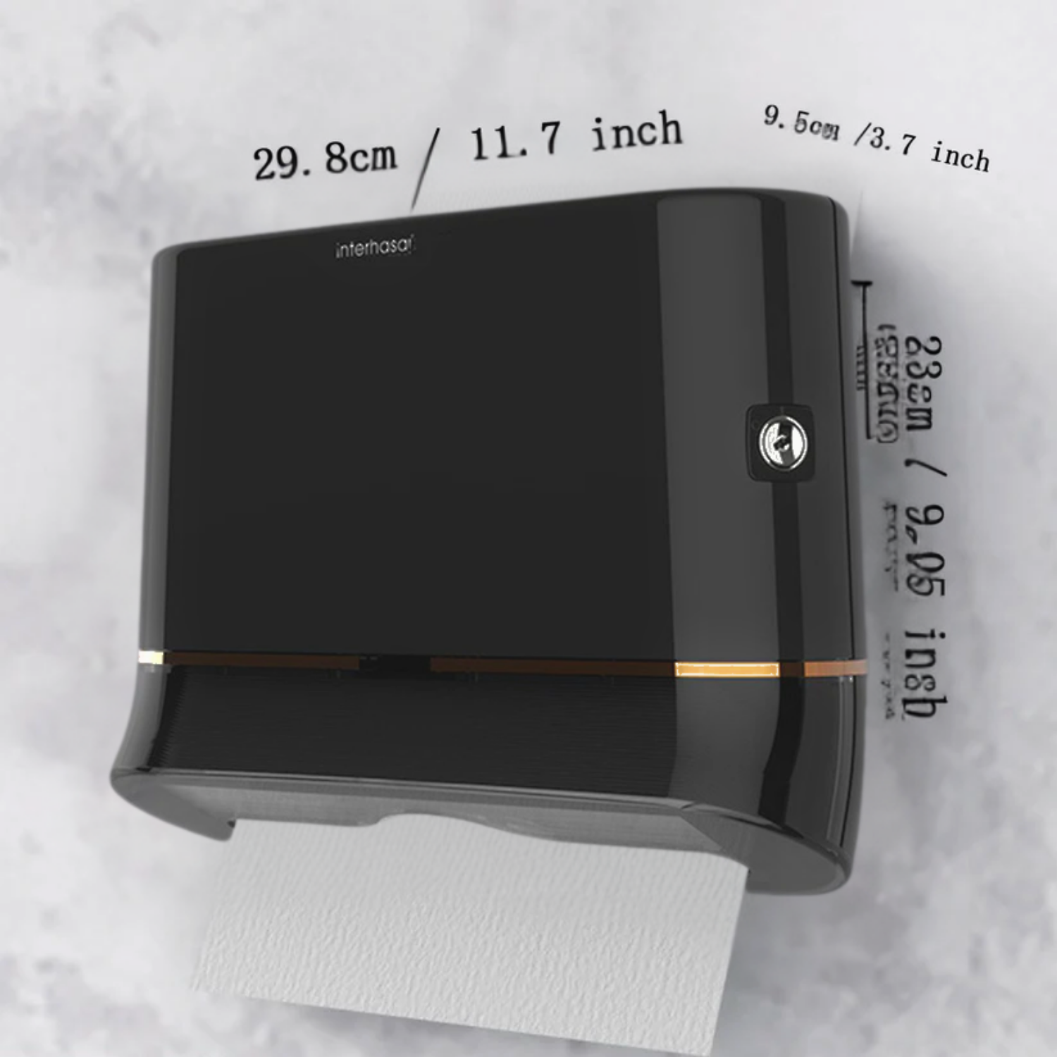 Hộp đựng giấy vuông HSD-E6002 (SBL) - Hình ảnh 6