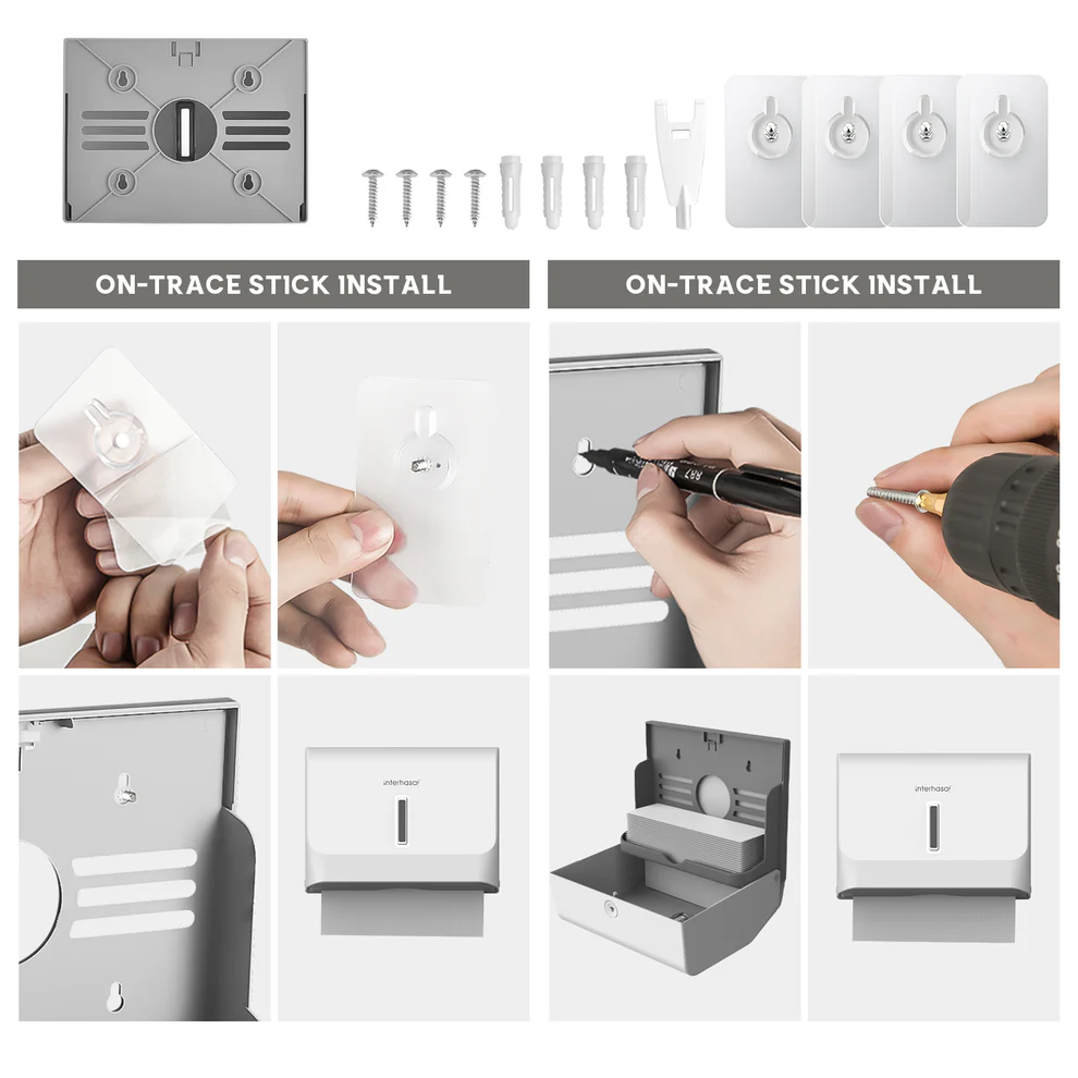 Hộp đựng giấy vuông HSD-E6006 - Hình ảnh 4