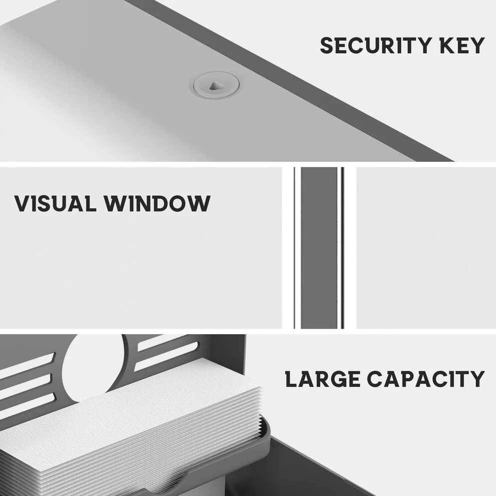 Hộp đựng giấy vuông HSD-E6006 - Hình ảnh 5