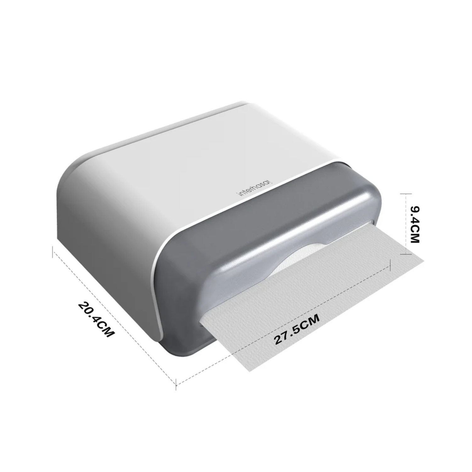 Hộp đựng giấy vuông HSD-E6012 (WH) - Hình ảnh 6