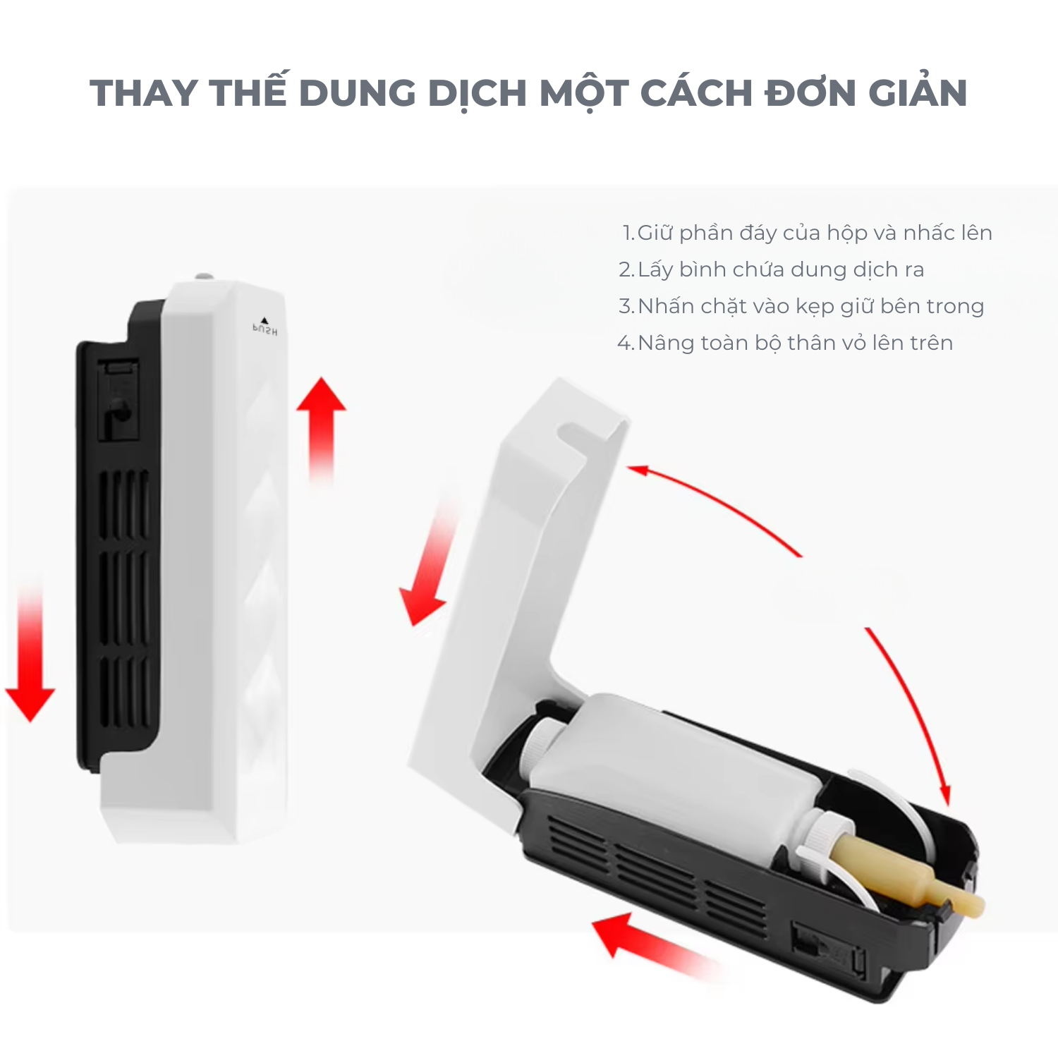 Bình xịt xà phòng HSD-F7016 (WH) - Hình ảnh 3