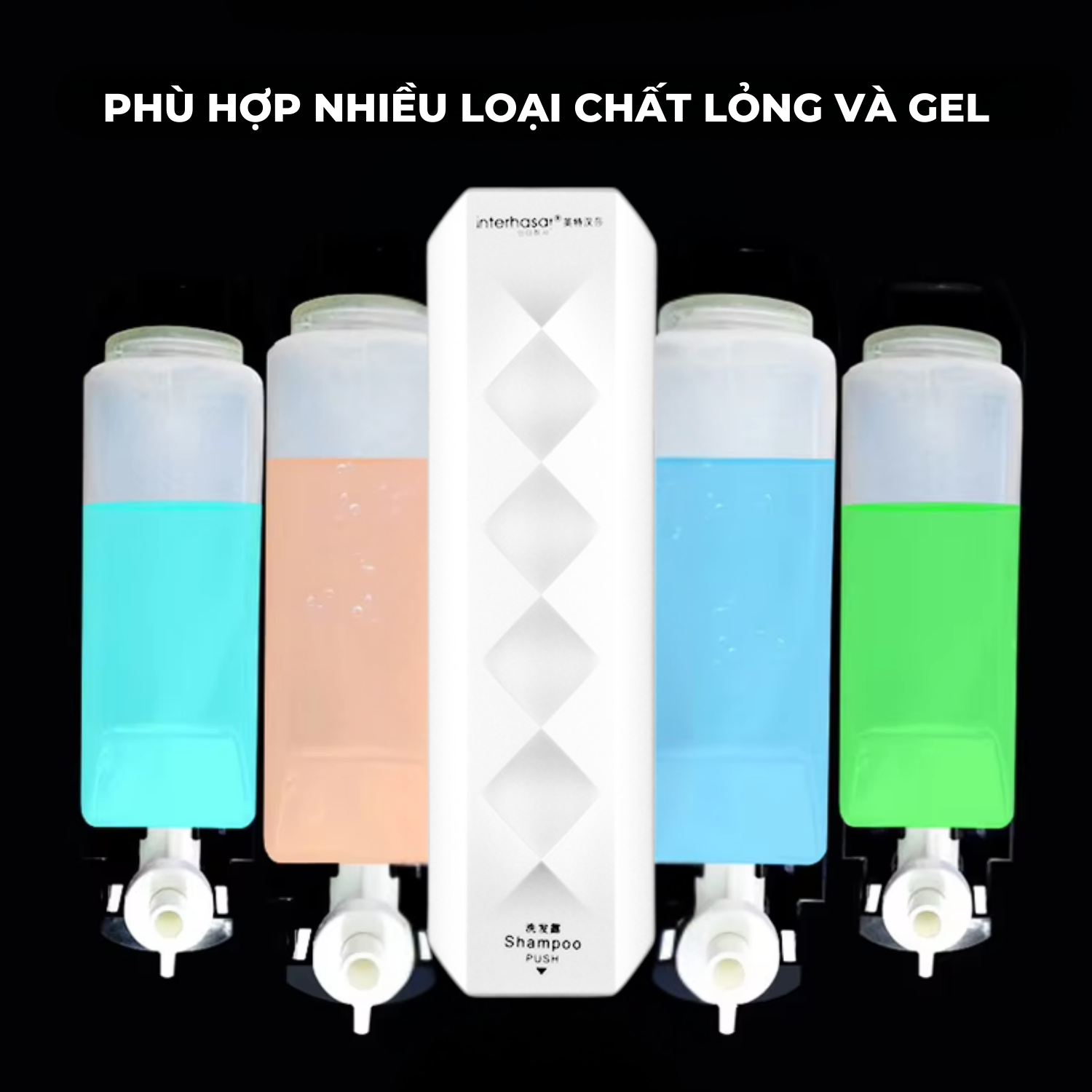 Bình xịt xà phòng HSD-F7016 (WH) - Hình ảnh 5