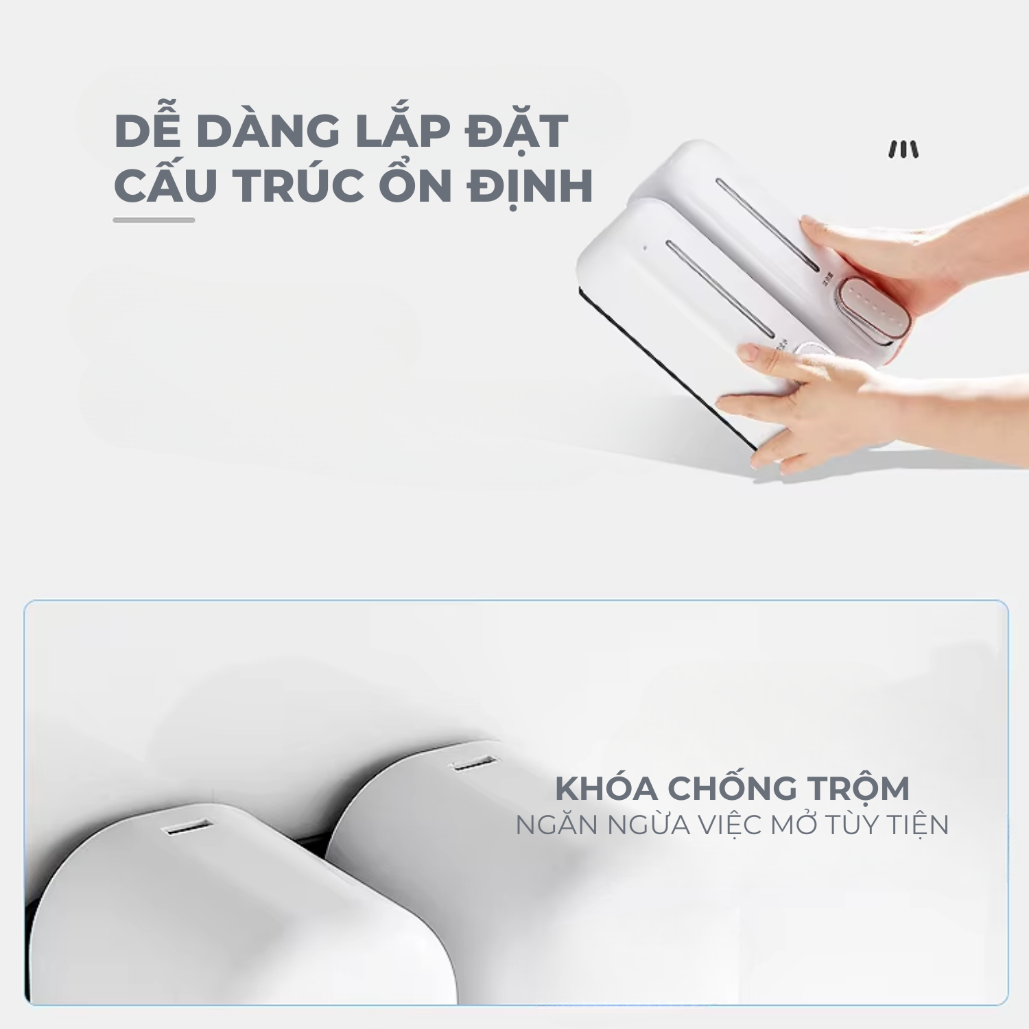 Bình xịt xà phòng HSD-F7020-2 (WH) - Hình ảnh 3