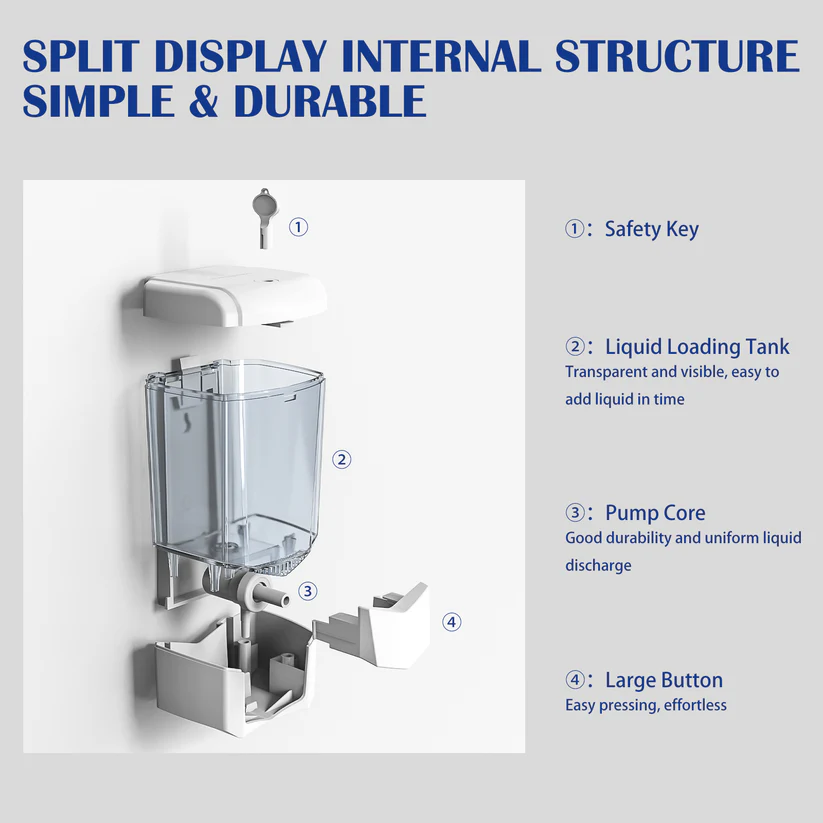 Bình xịt xà phòng HSD-F9306 - Hình ảnh 4